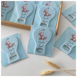 Personalized Bootle Cap Opener For Baby Shower