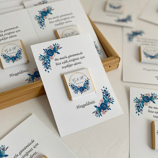 Personalised Chocolate and Thank You Card