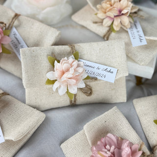Personalized Lavender Scented Soap, Wedding Favors for Guests