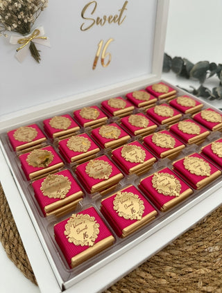 Sweet 15, Sweet 16, Quinceanera, Chocolate Gift Box