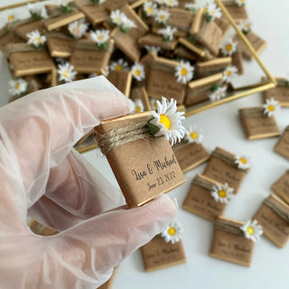 Personalized Chocolates For Guests - Daisy