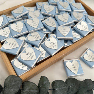 Personalized Chocolate Treats For Engagement and Ceremony Guests