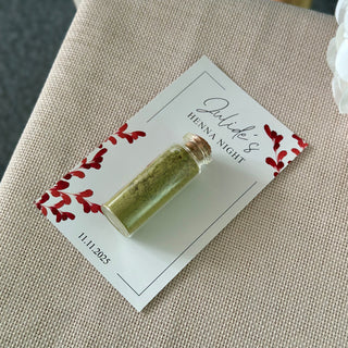 Henna Night and Mehndi Night Favors With Personalized Card
