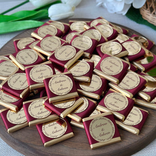 Personalized Chocolate Treats For Guests