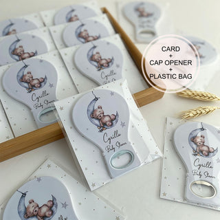 Personalized Bootle Cap Opener For Baby Shower