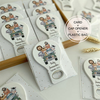 Personalized Bootle Cap Opener For Baby Shower