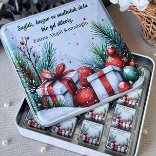 Christmas Gift Chocolate Box, Personalized New Year Gifts
