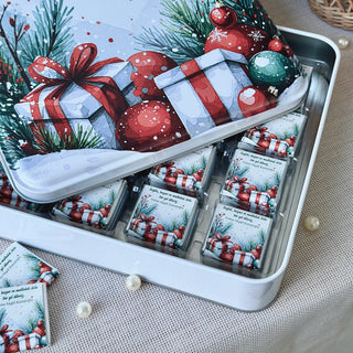 Christmas Gift Chocolate Box, Personalized New Year Gifts