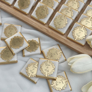 Wedding Favors Chocolate, Engagement Chocolate, Favor For Guest
