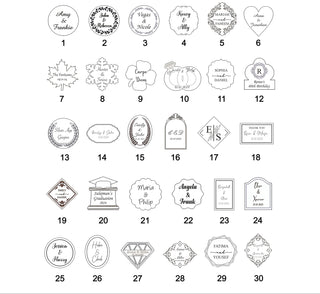 Drink Stirrers, Personalized Drink Decors, Wedding Decors, Event Table Decors