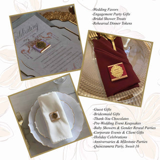 Wedding Favors Chocolate, Engagement Chocolate, Favor For Guest